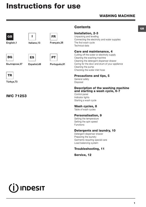 indesit iwc 71253 eco test|indesit wash cycle manual.